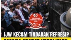 IJW menyesalkan kekerasan kepada jurnalis saat demo kawal Keputusan MK