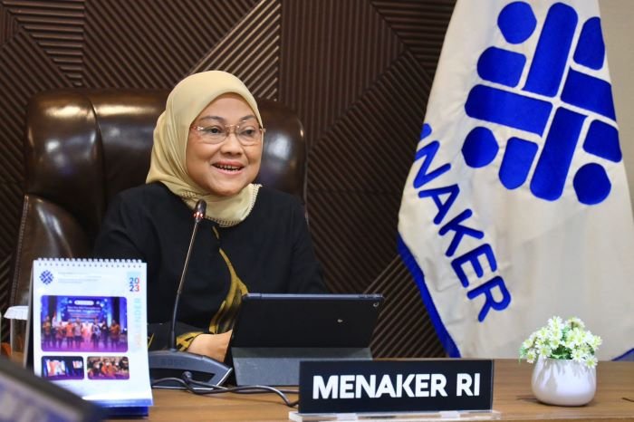 Menaker RI Ida Fauziyah meraih Anugerah Inspirasi kategori Pionir Transformasi dan Kemitraan Ketenagakerjaan