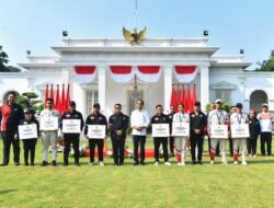 Presiden Joko Widodo Menerima Para Atlet Indonesia yang Telah Berjuang di Olimpiade Paris 2024
