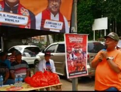 Madas Nusantara Jual Murah Sembako Sambil Kampanye Pramono-Rano